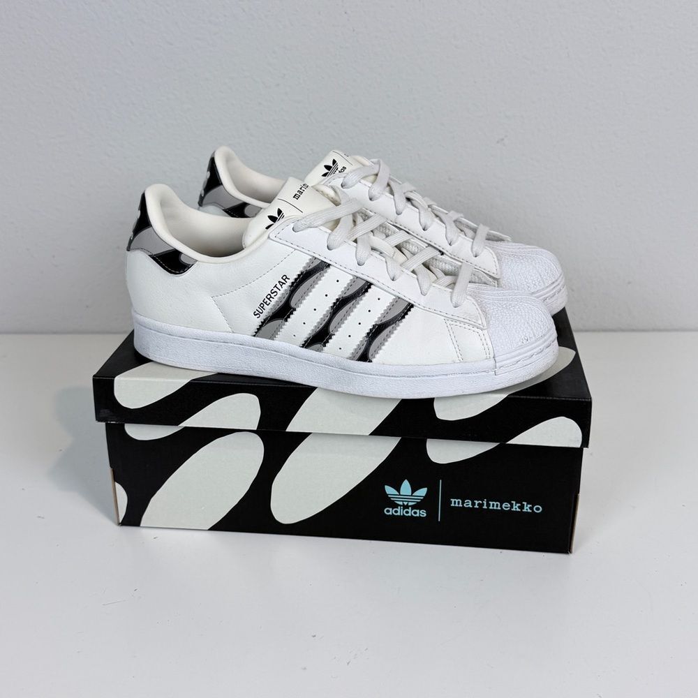 Adidas x Marimekko Superstar W Shell Toe Sneakers 6.5 IOB